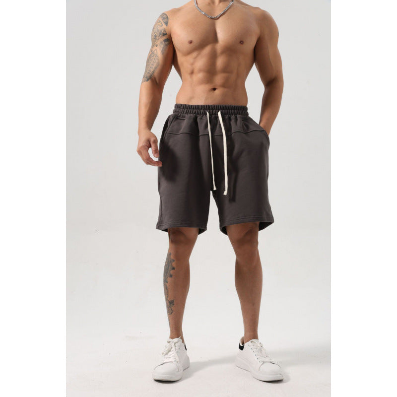 Breathable Men’s Shorts - relaxed, loose-fitting, cotton, for sports and casual wear all day