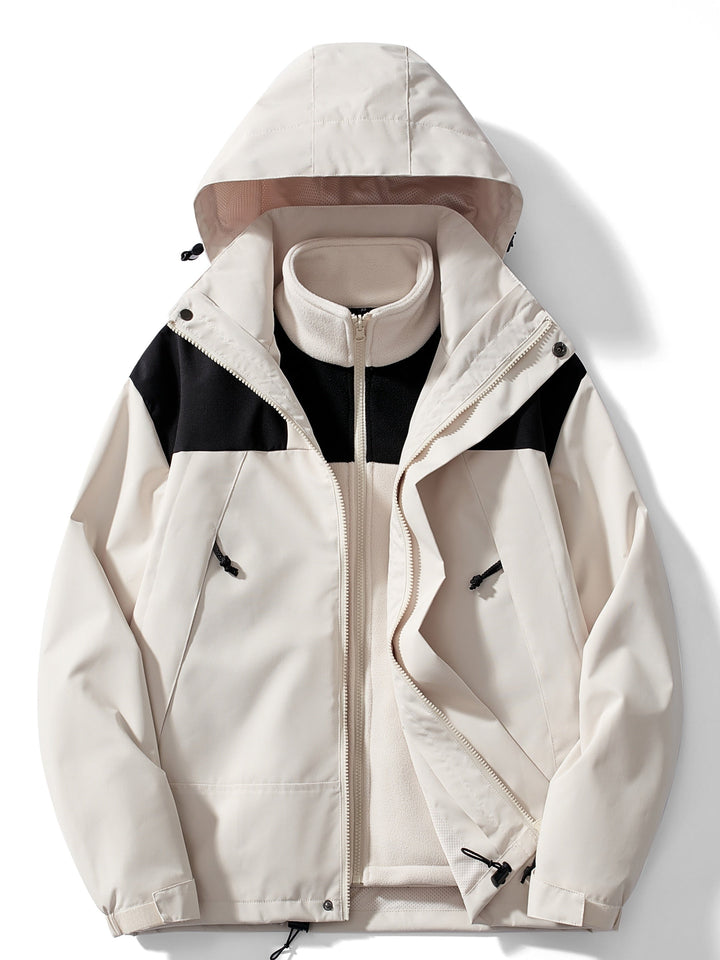 Waterproof Women’s 3-in-1 Jacket - Relaxed Fleece Winter
