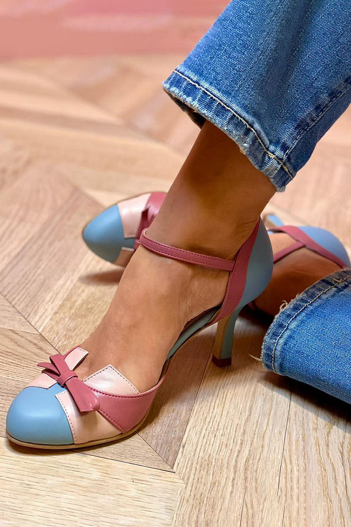 Comfortable Stilettos with Soft Footbed and Ankle Strap for Stability, 4-Inch Heels