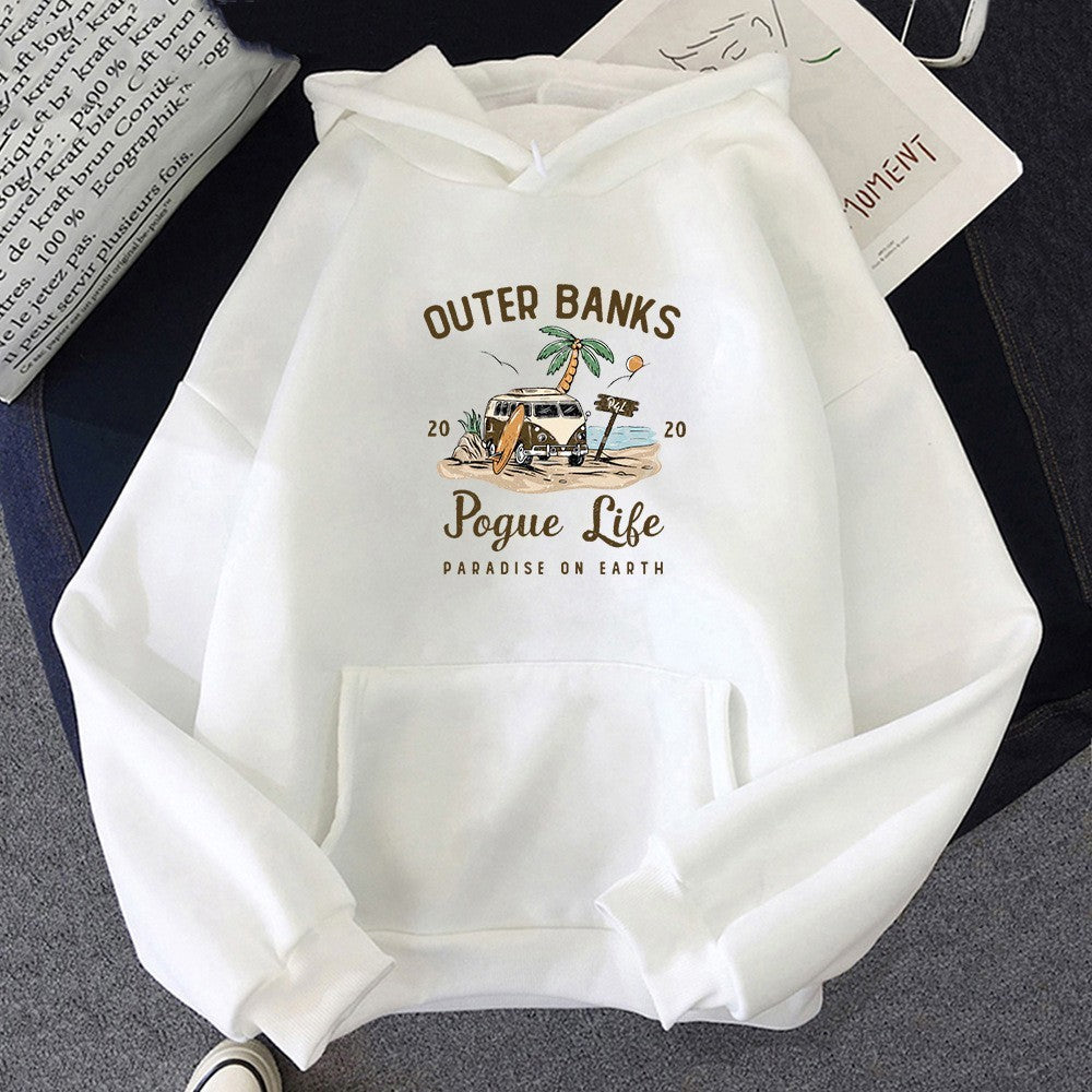 Oversized Cozy Unisex Hoodie - Pullover, Polyester, Casual
