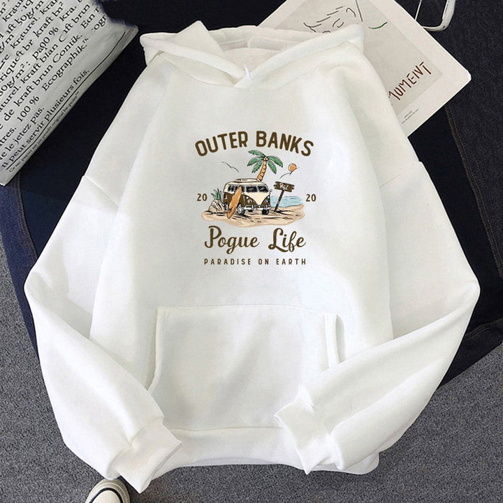Oversized Cozy Unisex Hoodie - Pullover, Polyester, Casual
