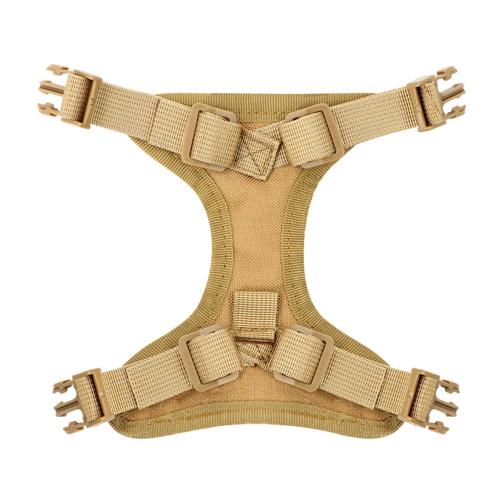 Tactical Dog Harness – Adjustable Padded Straps With Top Handle Fall 2025 Breathable Comfort For Daily Walks