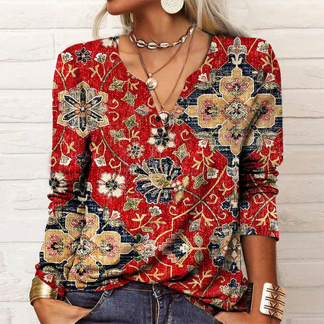 Floral Print Women&