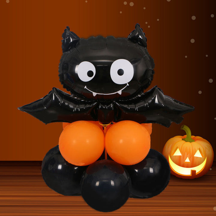 Halloween Balloons Party Kit With Banner And Props 2025