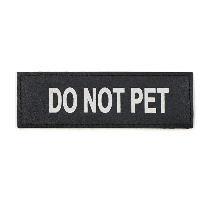 Service Dog Patch Black Harness Label Hook And Loop Fasteners Fall 2025 Easy On Off For Quick Identification