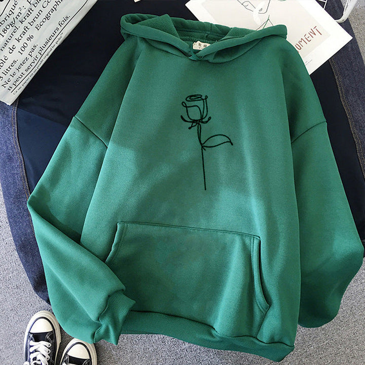 Oversized Cozy Women’s Hoodie - Relaxed Fleece, Casual