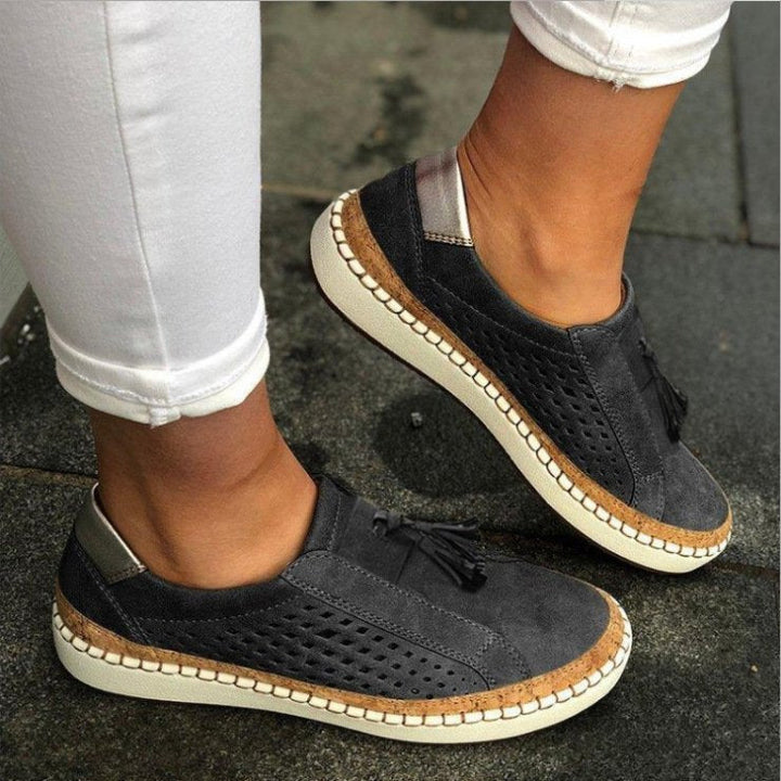 Breathable Slip-On Shoes with Orthopedic Support and Lightweight Comfort for Everyday Wear