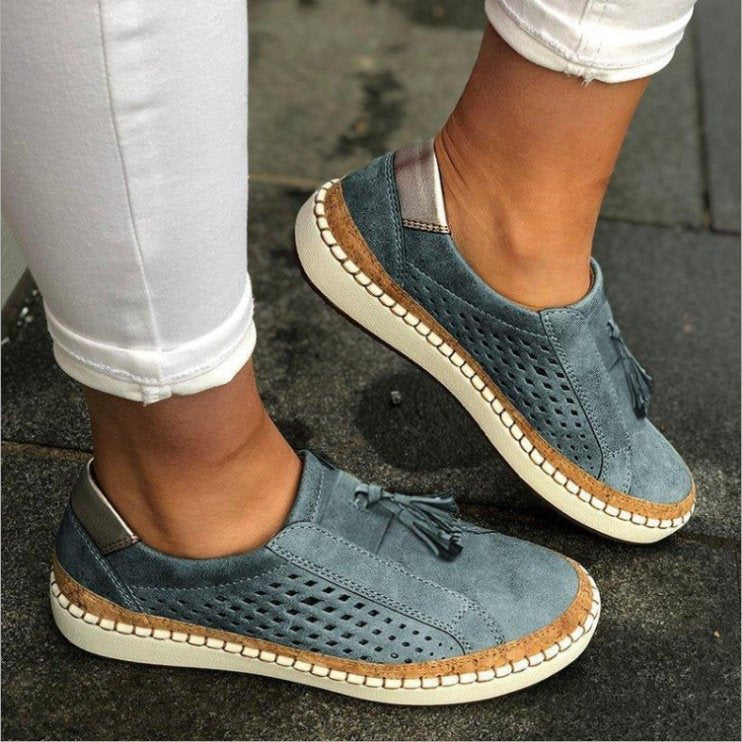 Breathable Slip-On Shoes with Orthopedic Support and Lightweight Comfort for Everyday Wear