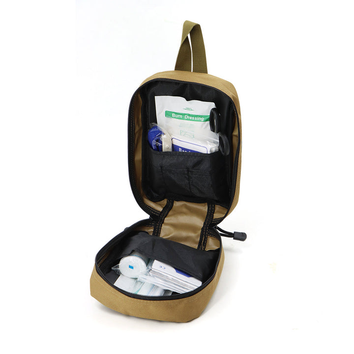 Tactical First Aid Kit MOLLE Pouch Harness Attachment for Outdoor Use Fall 2025 Ready Medical Kit