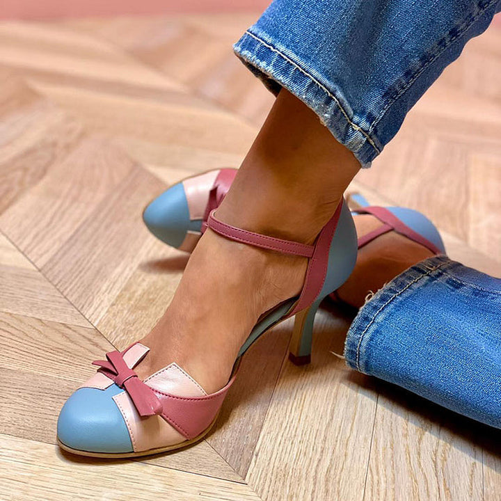 Comfortable Stilettos with Soft Footbed and Ankle Strap for Stability, 4-Inch Heels