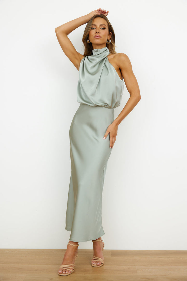 Asymmetric Black Midi Dress for Women - Elegant and Versatile Design for Special Occasions