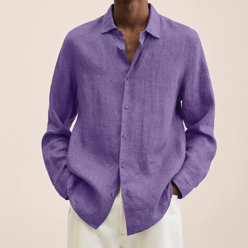 Elegant Linen Shirt for Men - Breathable Stylish Fit for All Occasions, Comfortable Summer Wear, Versatile Casual Attire