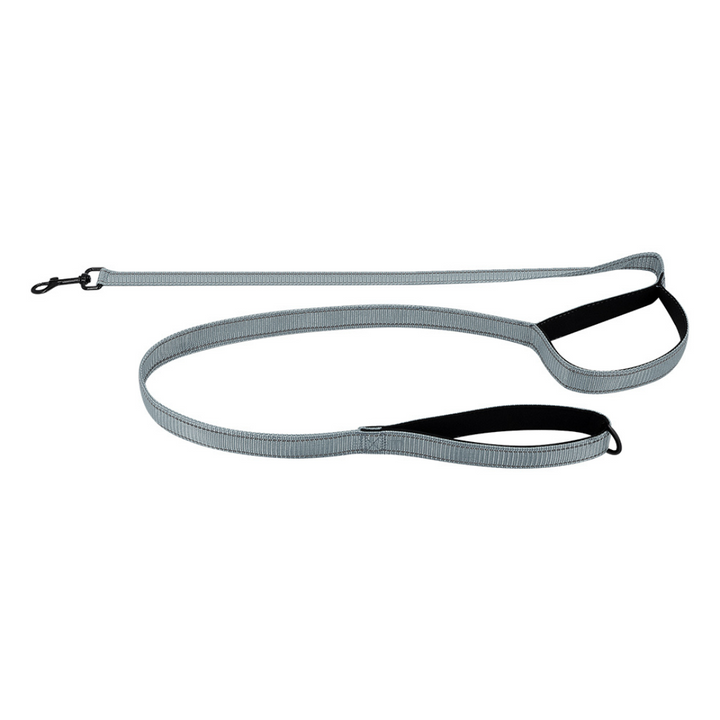 Reflective Dual-Handle Dog Leash – Traffic Handle, Nighttime Visibility, Fall 2025 Pet Safety