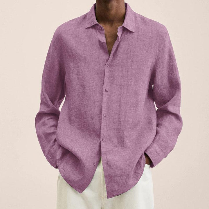 Elegant Linen Shirt for Men - Breathable Stylish Fit for All Occasions, Comfortable Summer Wear, Versatile Casual Attire