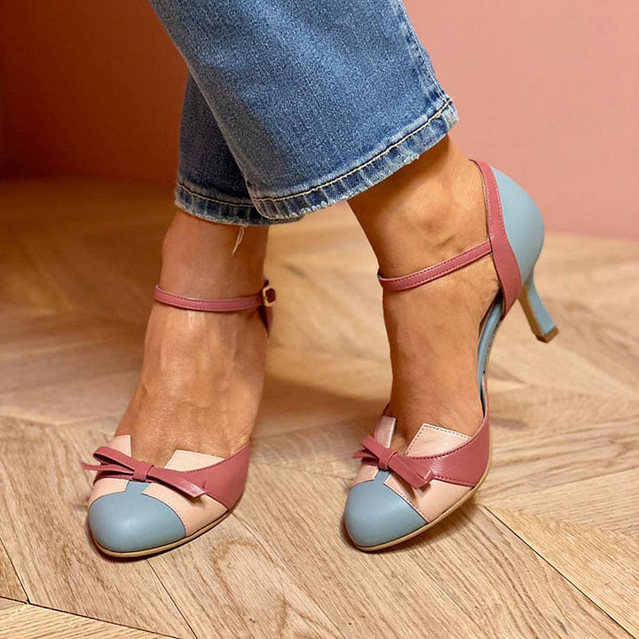 Comfortable Stilettos with Soft Footbed and Ankle Strap for Stability, 4-Inch Heels
