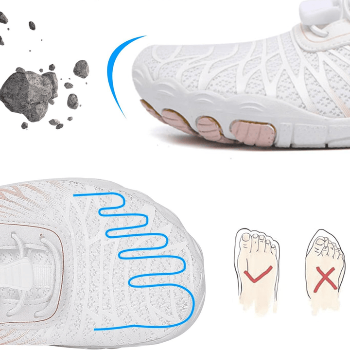 Unisex Barefoot Shoes for Men and Women, Flexible Lightweight Minimalist Design with Breathable Mesh and Non-Slip Sole