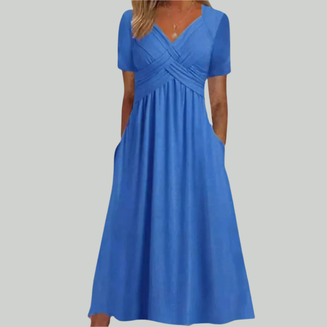 Elegant V-Neck Women&