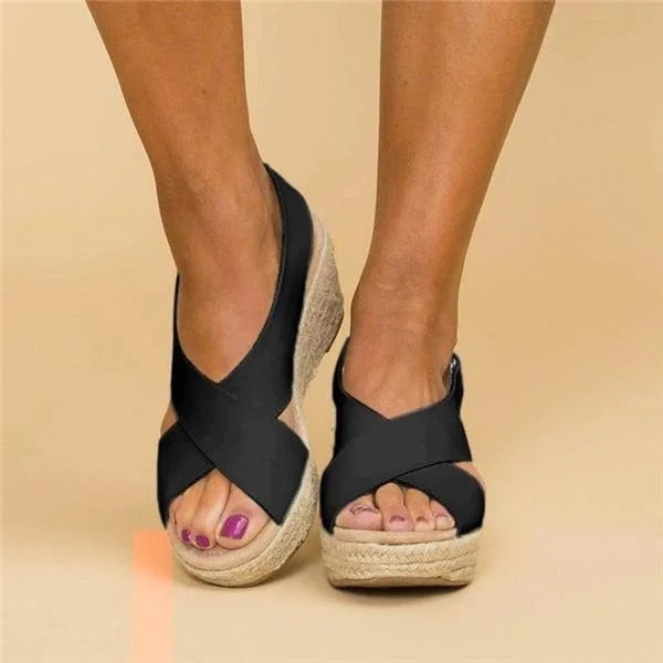 Womens Espadrille Sandals with Adjustable Straps, Comfortable Eco-Friendly Design for Versatile Style
