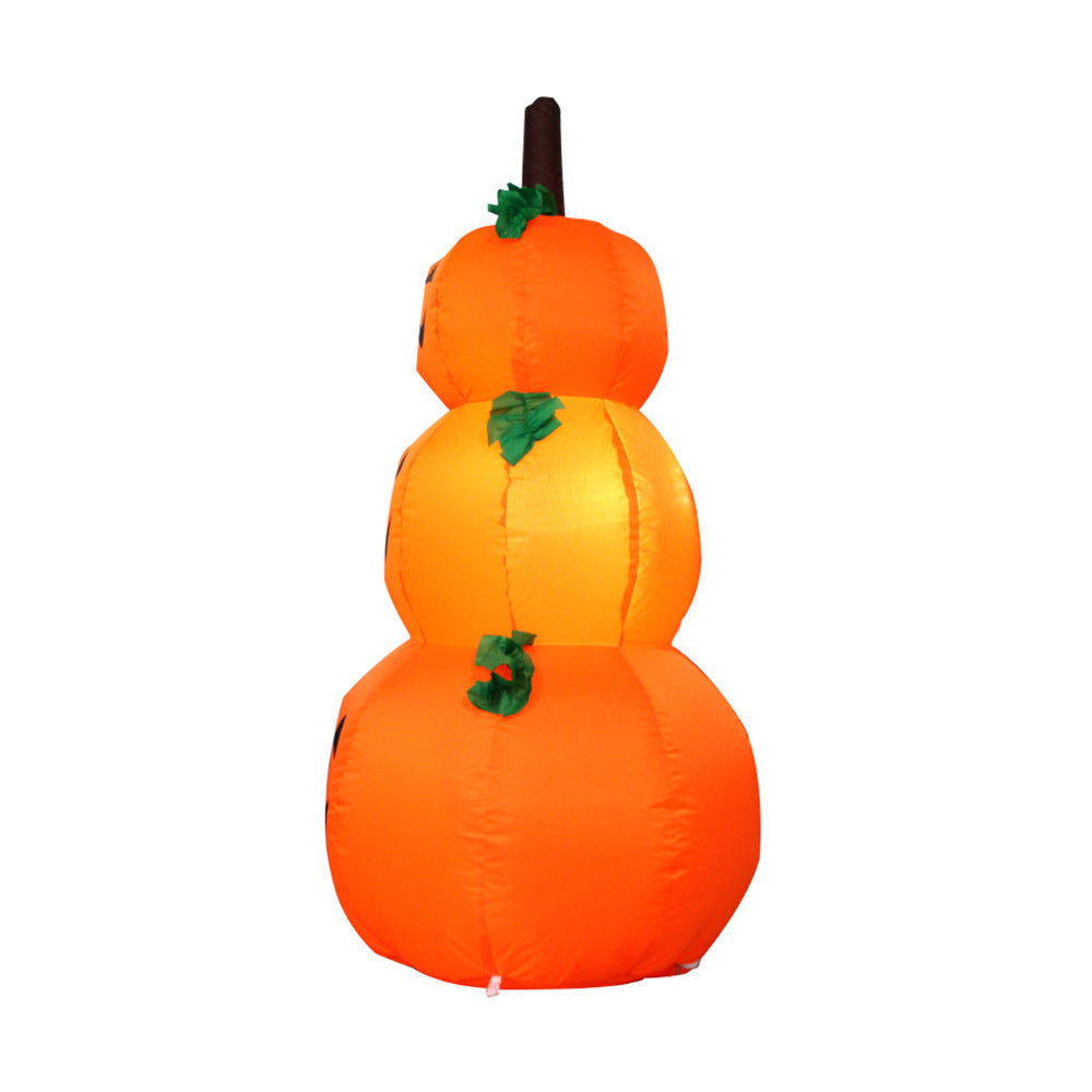 Inflatable Pumpkin Stack Halloween Decor 2025 Outdoor