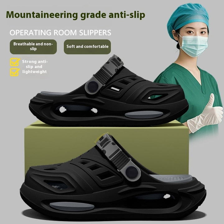 Breathable unisex clog sandals – slip-resistant, EVA, deodorising, casual leisure