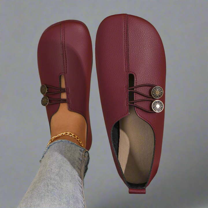 Black Penny Loafers for Women, Premium Goat Leather, Comfortable Everyday Footwear, Stylish and Versatile Design