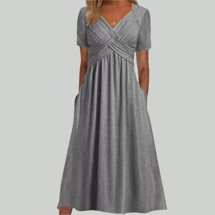 Elegant V-Neck Women&
