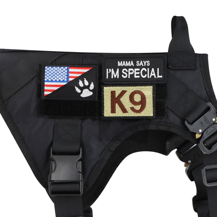 Tactical Dog Harness System All-In-One Training Bundle No-Pull Harness MOLLE Pouches Travel Water Bowl Holiday 2025
