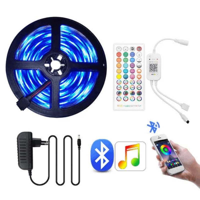 RGB LED Strip Lights 2835 App Music Sync Ambient Decor