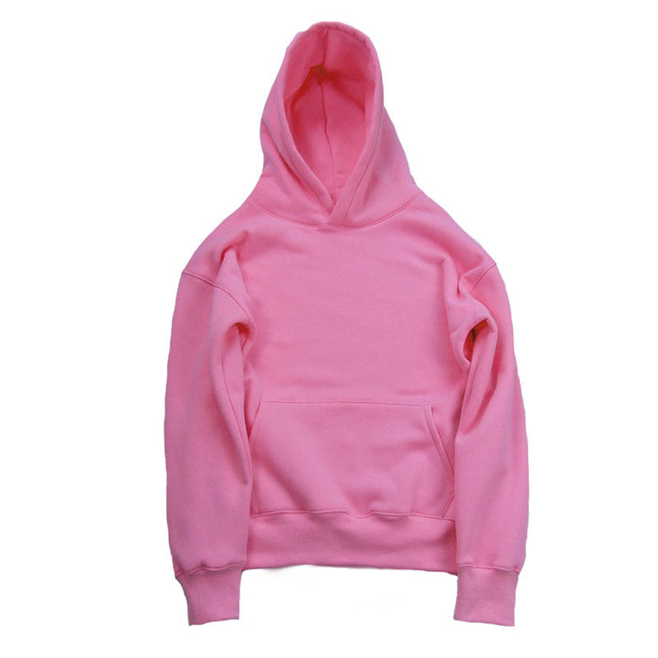 Oversized Relaxed Unisex Hoodie - Boxy Cut, Cotton Layering