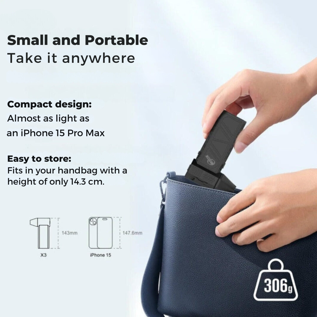 Turbo Air Blower Pro™ - High-Speed Dust Removal Tool for Electronics and Industrial Use, Compact and Portable Cleaning Device