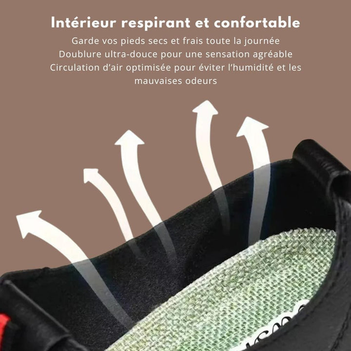 Flexible Leather Moccasins with Non-Slip Sole, Comfortable Slip-On Moccasin Shoes for Men and Women, Ideal for Daily Wear