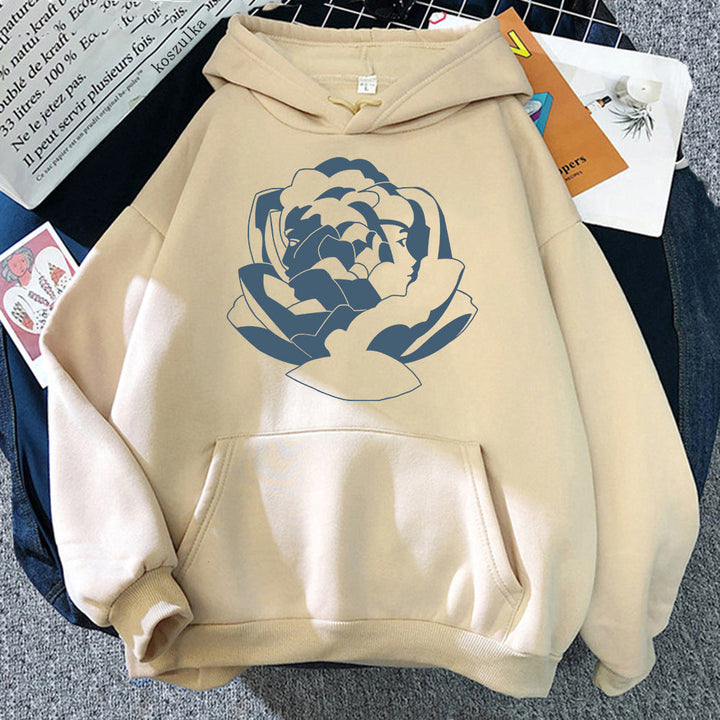 Oversized Cozy Hoodie - Pullover, Polyester, Streetwear