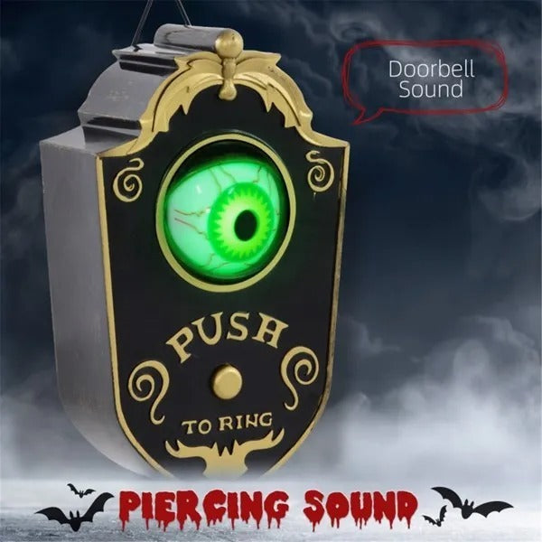 Halloween Decoration Light Up Eyeball Doorbell 2025