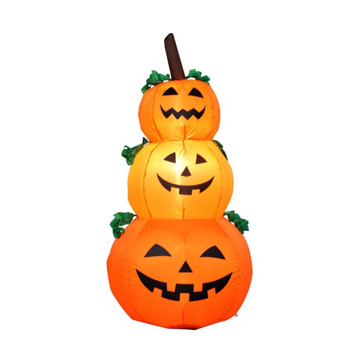 Inflatable Pumpkin Stack Halloween Decor 2025 Outdoor
