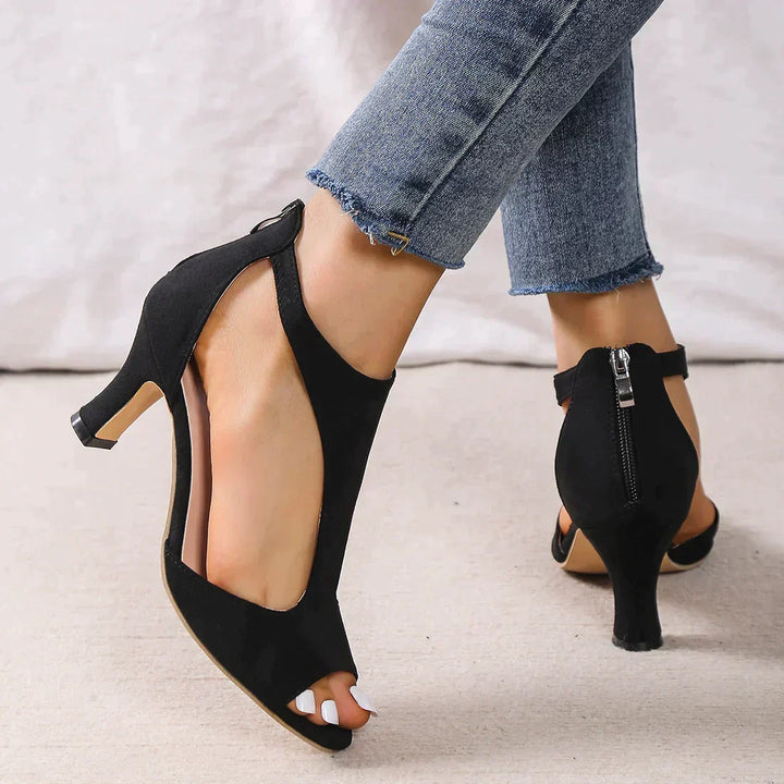 Orthopedic Heel Sandals for Women, Ergonomic Design with Soft Padded Insole and All-Day Comfort