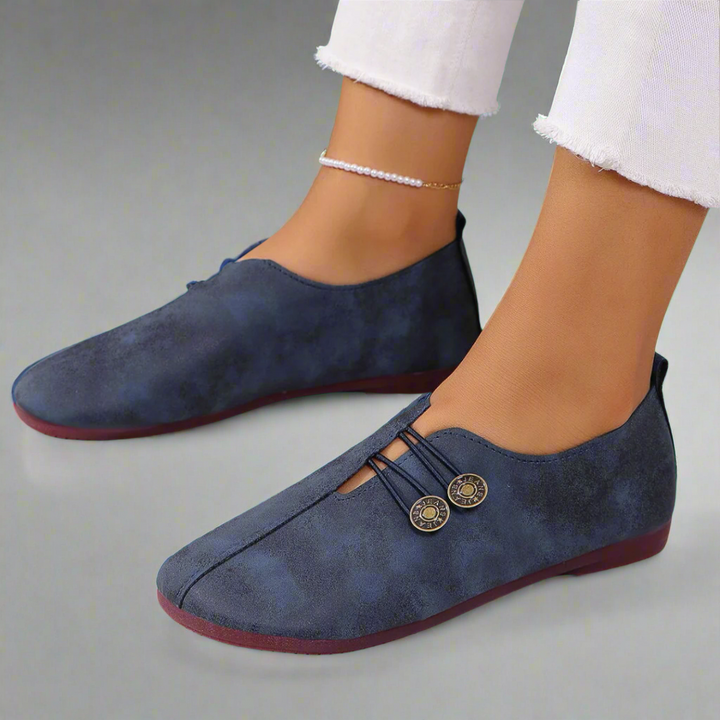 Black Penny Loafers for Women, Premium Goat Leather, Comfortable Everyday Footwear, Stylish and Versatile Design