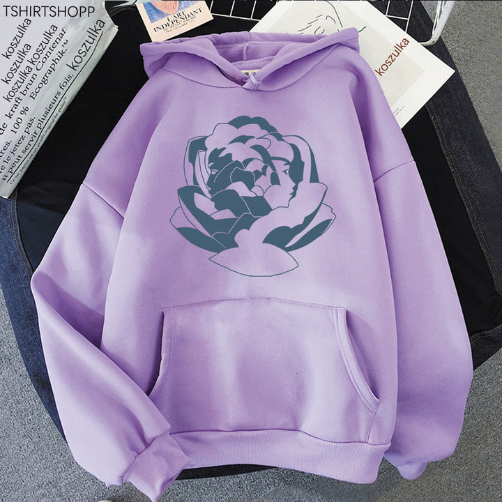 Oversized Cozy Hoodie - Pullover, Polyester, Streetwear