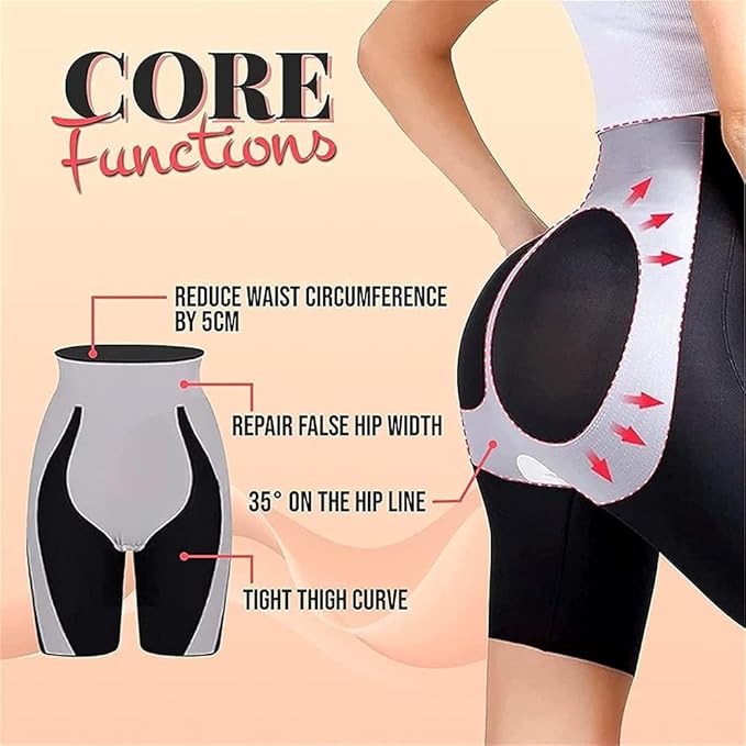 High Waist Tummy Control Shapewear Shorts for Women, Breathable Compression Shorts for a Flattering Silhouette, Sizes M-2XL