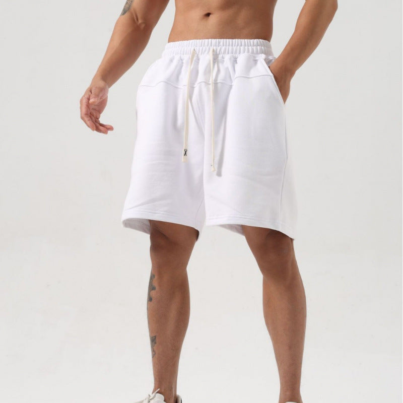 Breathable Men’s Shorts - relaxed, loose-fitting, cotton, for sports and casual wear all day