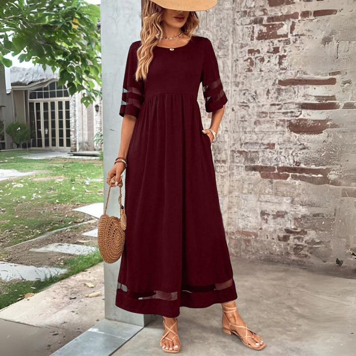 Elegant Womens Dress, Flattering Tummy Control Formal Dress for Wedding Guests, Plus Size Available, Versatile for Any Occasion