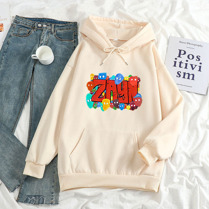 Warm Unisex Hoodie - Oversized, Polyester Fleece, Casual