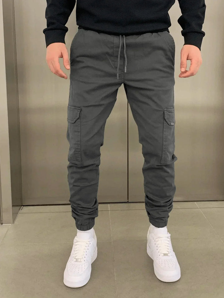 Comfortable Loose Fit  Cargo Pants for Women with Practical Pockets and Elastic Waistband