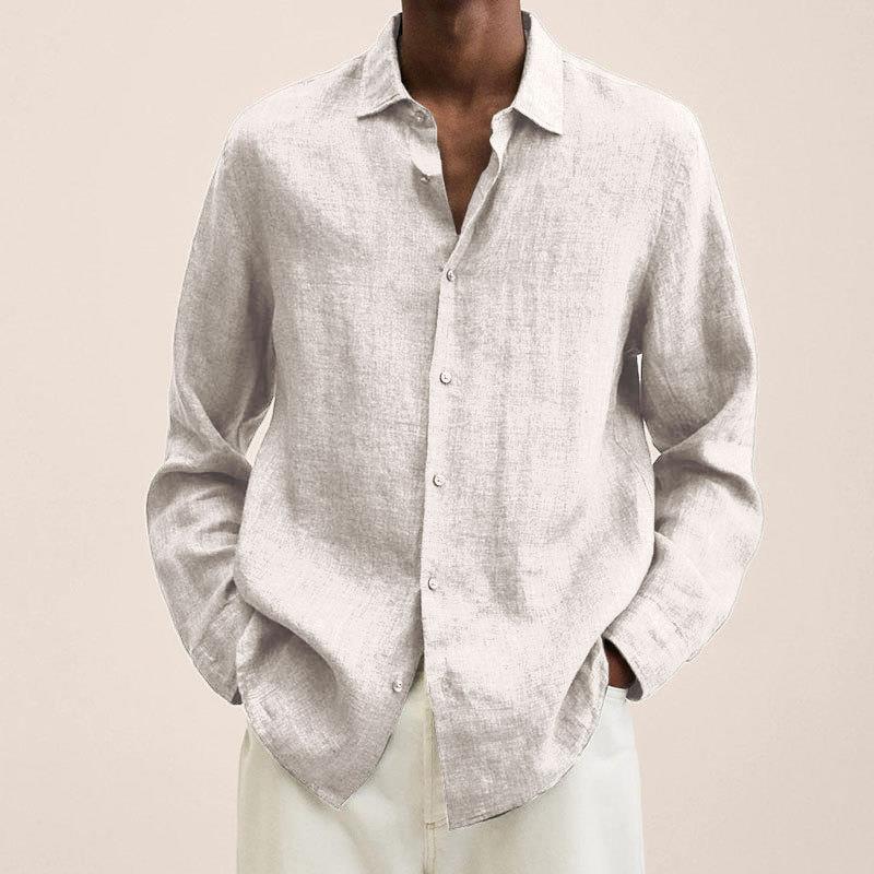 Elegant Linen Shirt for Men - Breathable Stylish Fit for All Occasions, Comfortable Summer Wear, Versatile Casual Attire