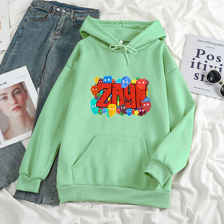 Warm Unisex Hoodie - Oversized, Polyester Fleece, Casual