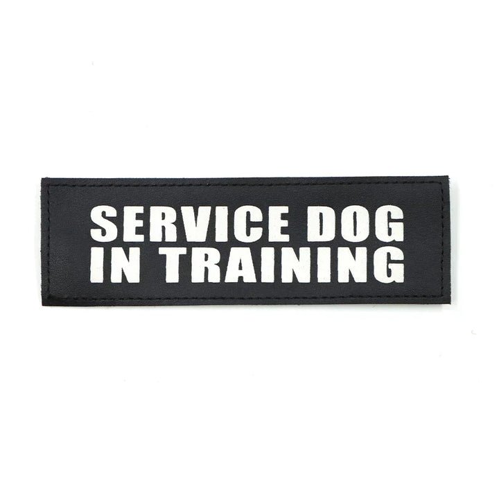 Service Dog Patch Black Harness Label Hook And Loop Fasteners Fall 2025 Easy On Off For Quick Identification