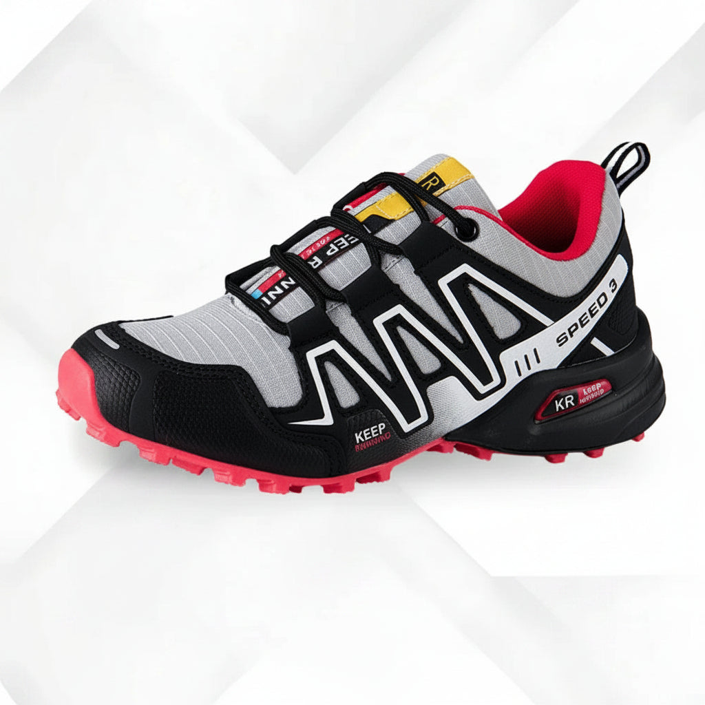 Lightweight Orthopedic Hiking Shoes for Women with Non-Slip Sole, Ergonomic Design, and Shock Absorption for Comfort and Stability
