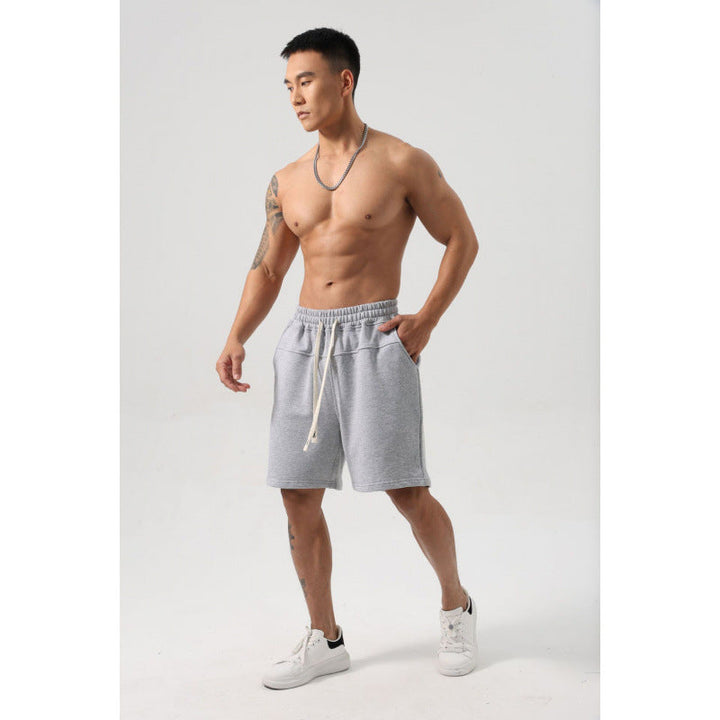 Breathable Men’s Shorts - relaxed, loose-fitting, cotton, for sports and casual wear all day