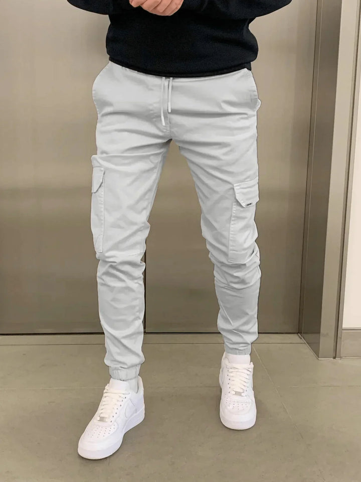 Comfortable Loose Fit  Cargo Pants for Women with Practical Pockets and Elastic Waistband