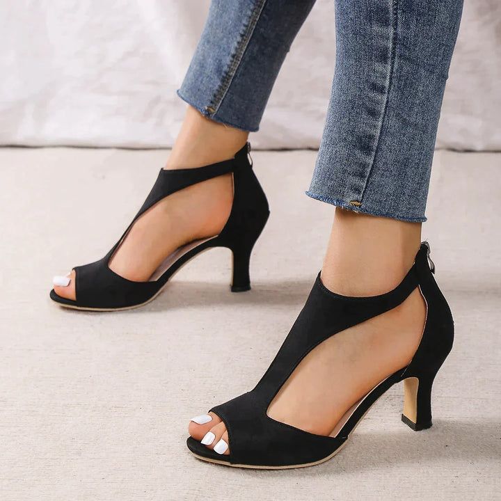 Orthopedic Heel Sandals for Women, Ergonomic Design with Soft Padded Insole and All-Day Comfort