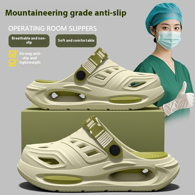 Breathable unisex clog sandals – slip-resistant, EVA, deodorising, casual leisure